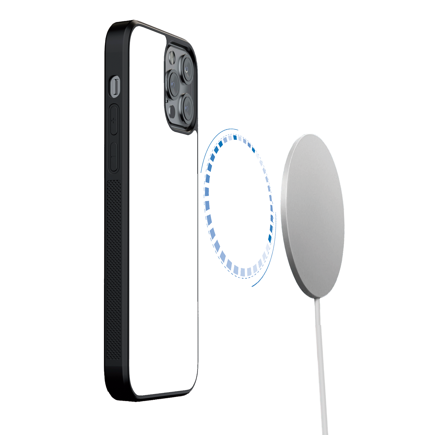 Funda para sublimar de iphone TPU MAG SAFE admite carga magnetica